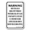 Signmission Safety Sign, 18 in Height, Aluminum, 12 in Length, Equine - Utah A-1218 Equine - Utah - alternate 1